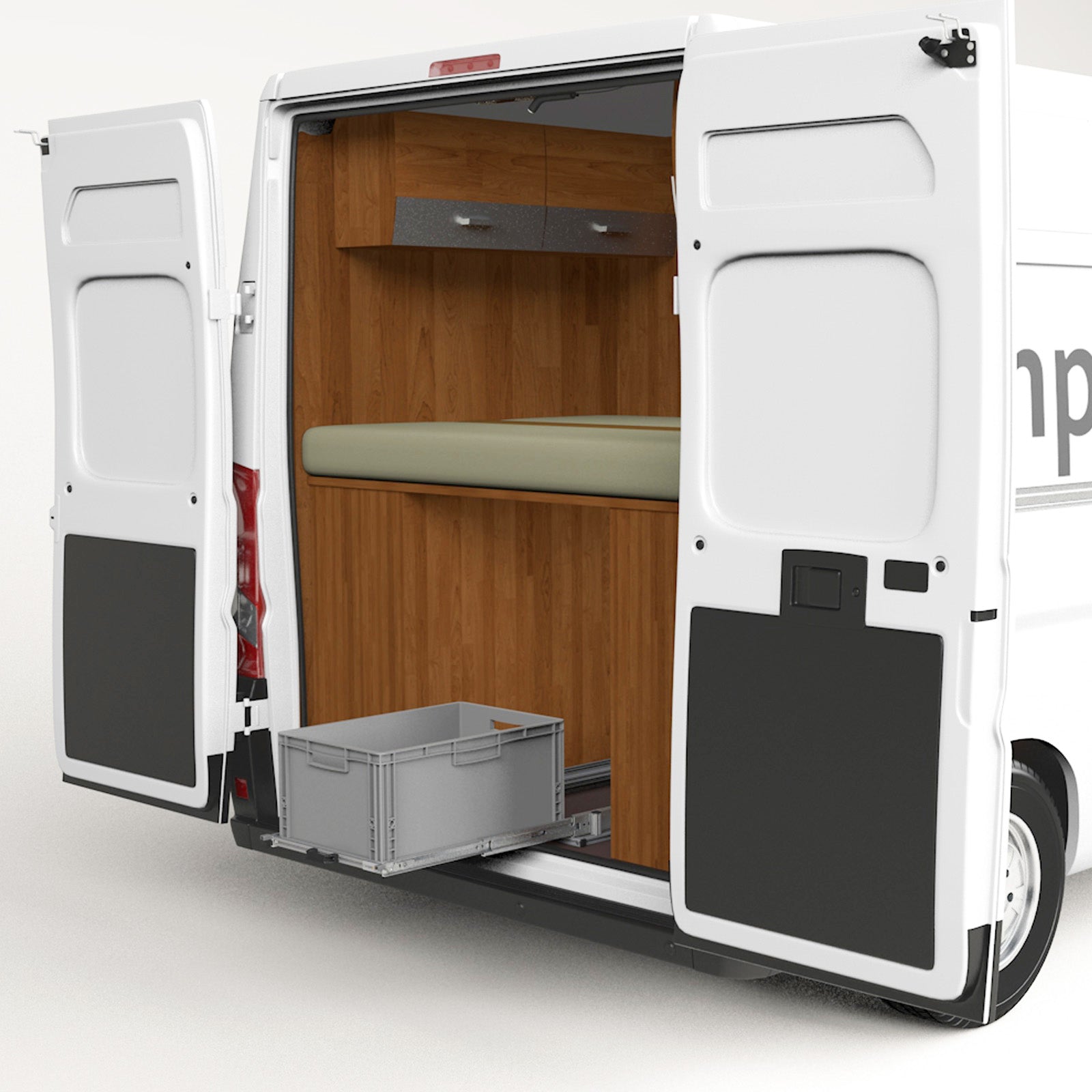 Heckuitbreiding Camper Bestelwagen Standaard 600mm x 400mm