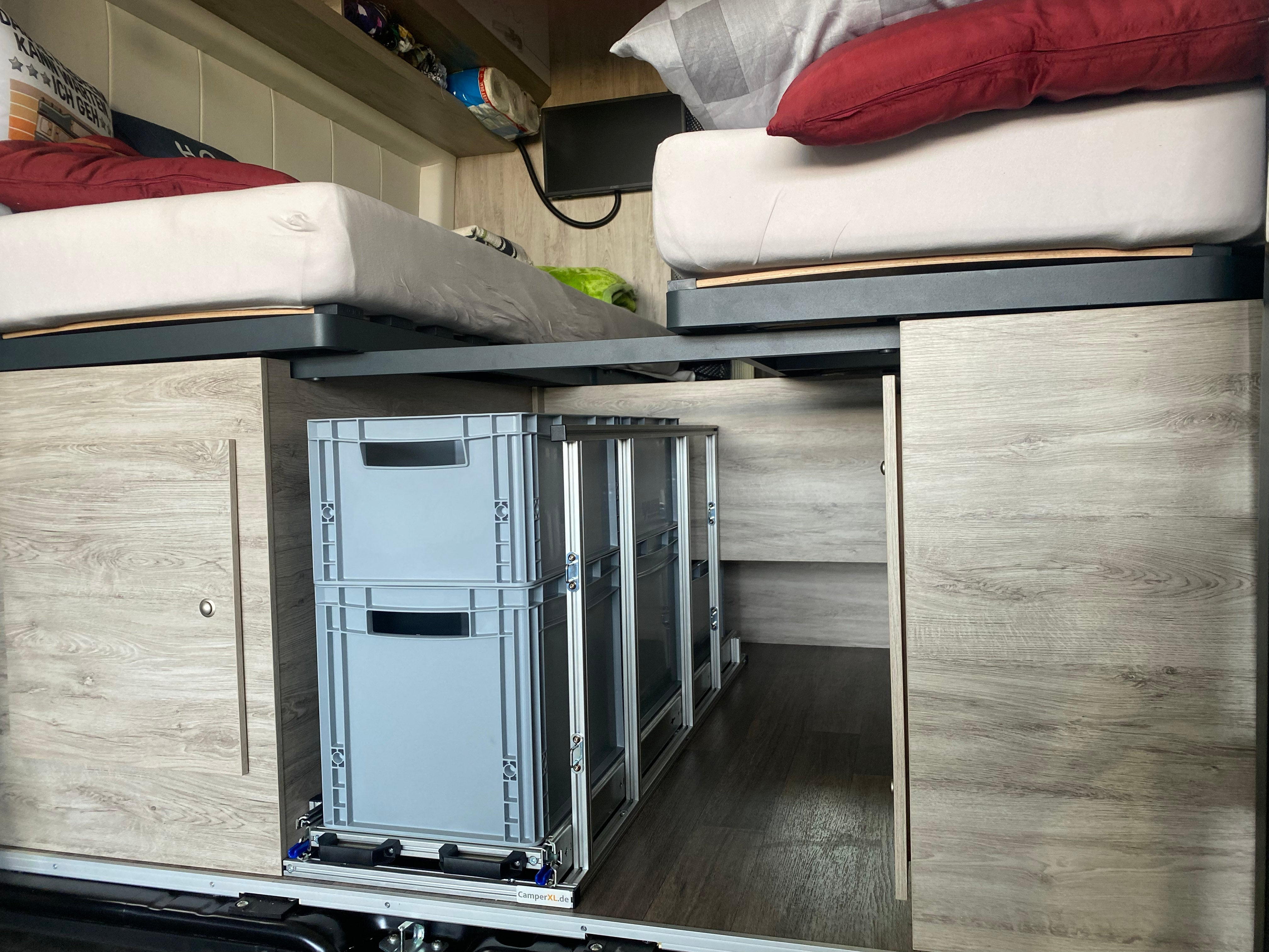 Heckauszug Camper Kastenwagen Standard 900mm x 400mm