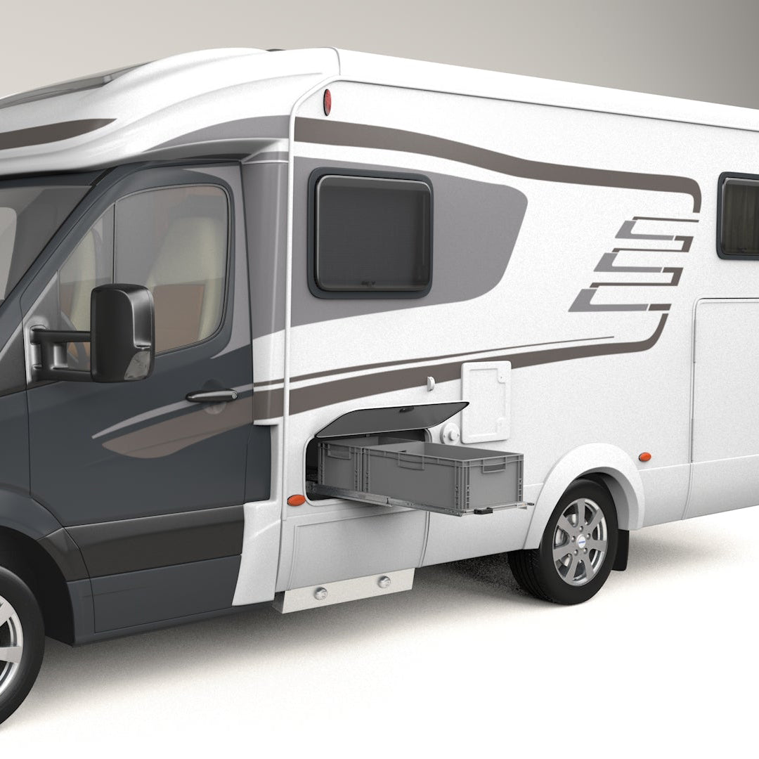 Dubbellaags uittrek 900mm x 400mm