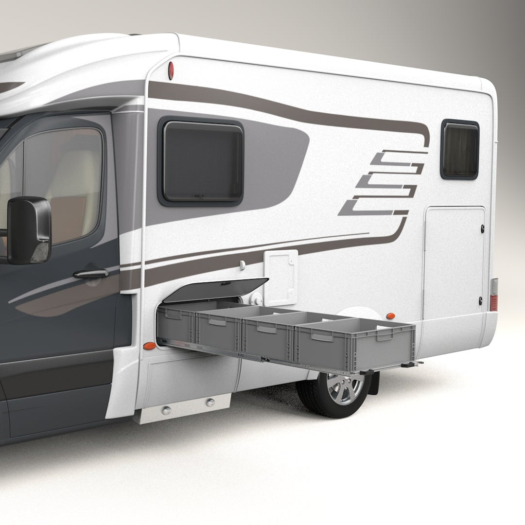 Dubbellaags uittrek 1600mm x 600mm