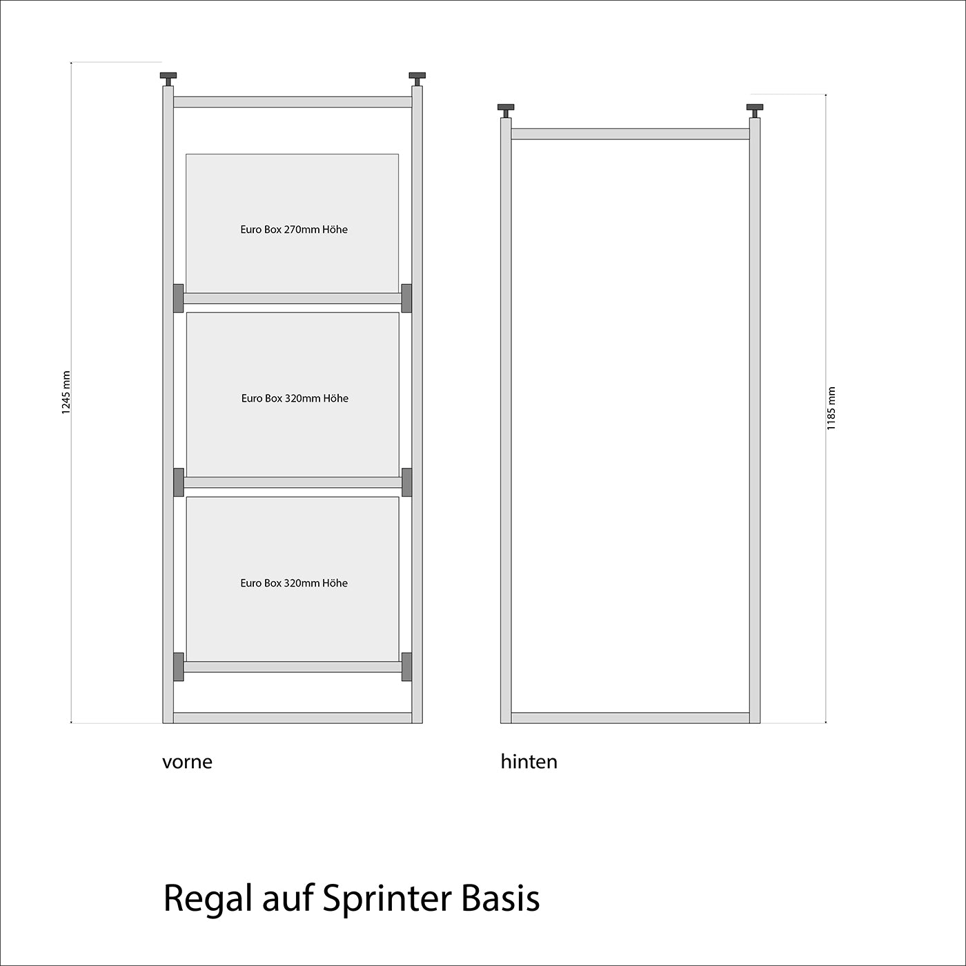 Weinsberg CaraCompact Edition Pepper camperkast met uittreklades