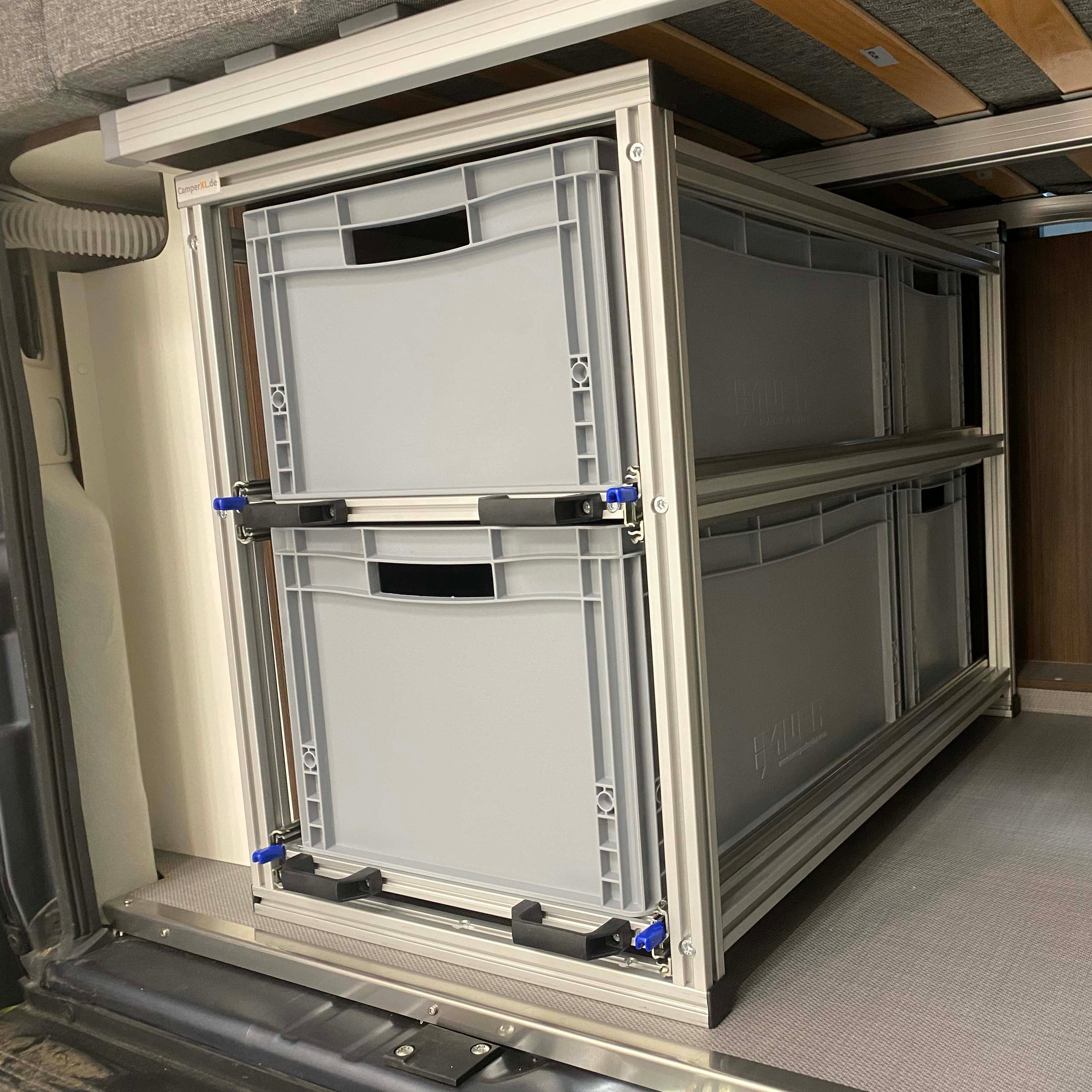 Heckauszug 2 Etagen Pössl Summit 540 Prime & Shine - Stabile und sichere Konstruktion - Euroboxoptimiert