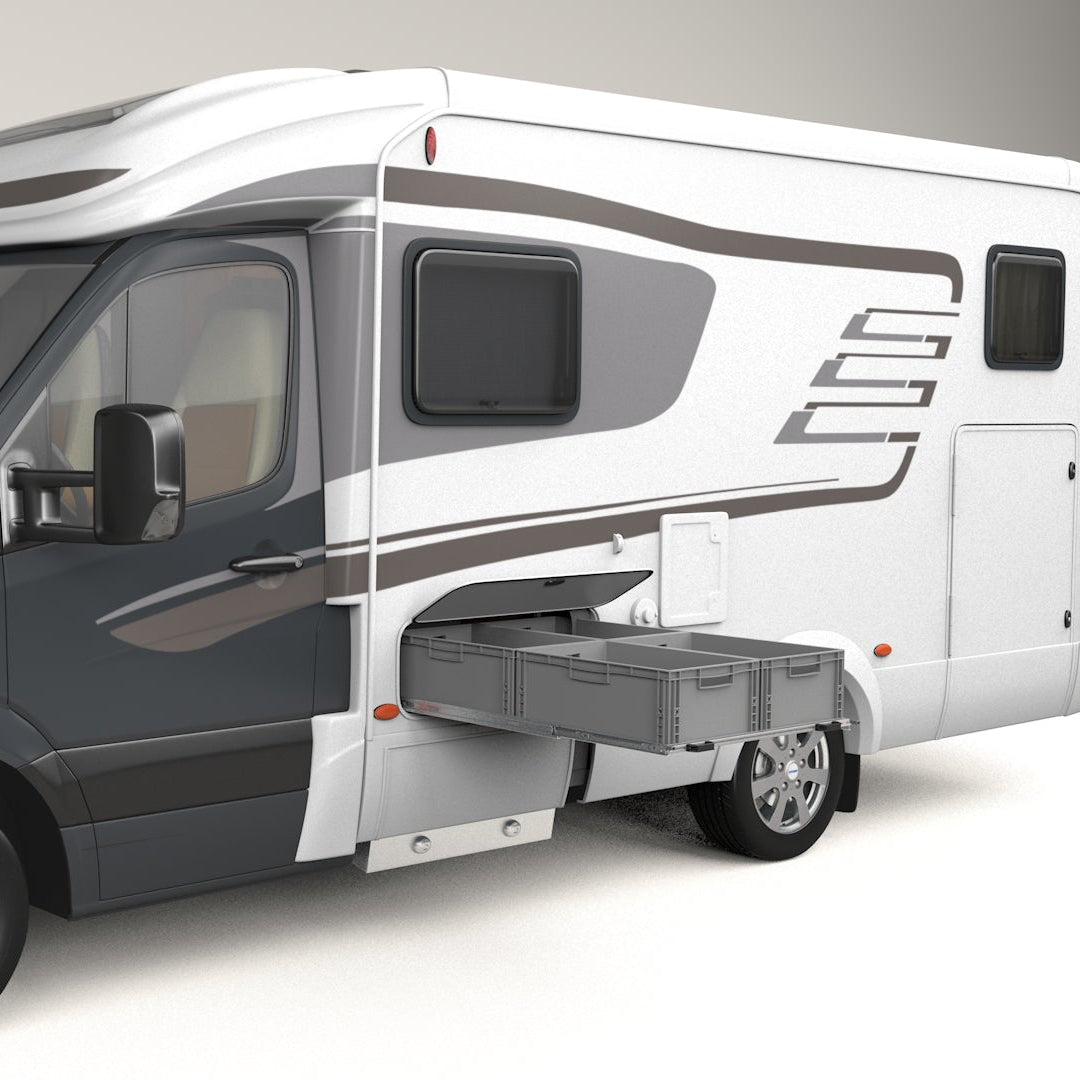 Tiroir pour plancher surélevé 1200mm x 800mm