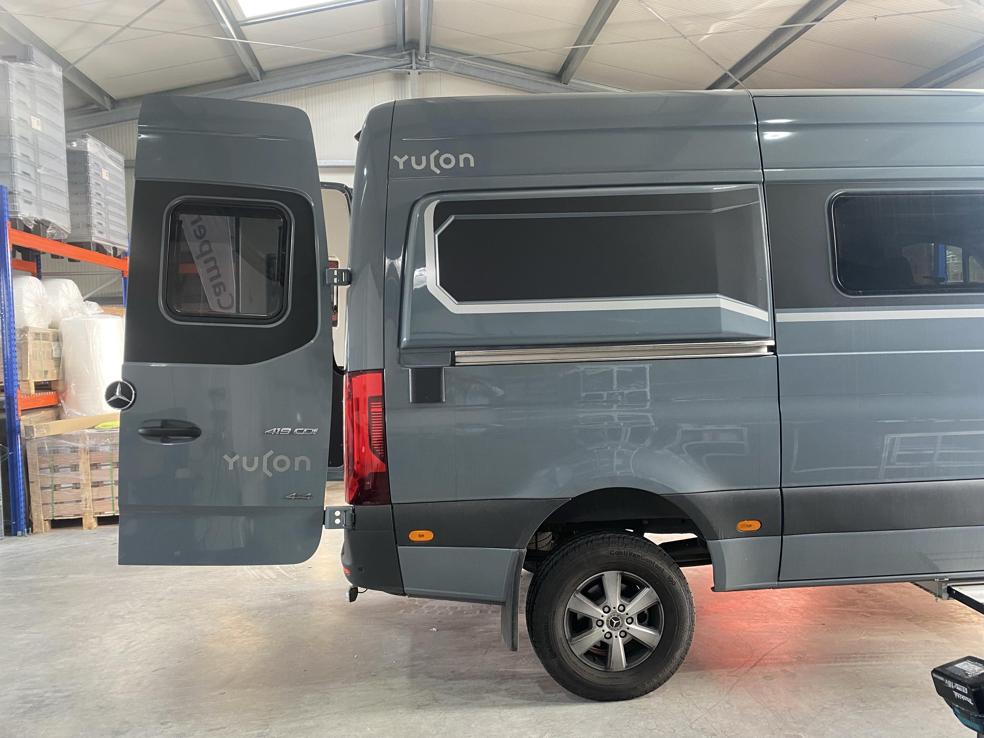 Tiroir arrière pour FRANKIA Yucon 6.0 BD | Tiroir à charge lourde optimisé eurobox